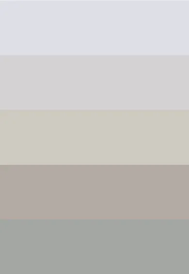 Paleta de colores neutros tonos beige
